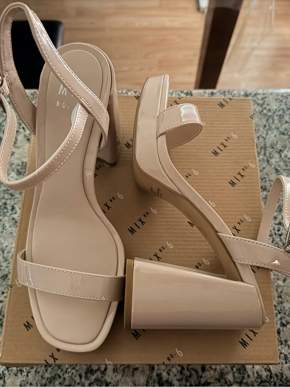 Mix No. 6 Moonlight Single-Strap Block Heel Sandal - Moonlight